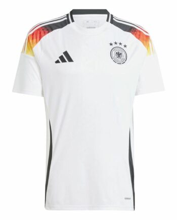Adidas Alemania Fodboldtrøje Til Mænd Kortærmet Hvid