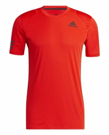 Adidas Club 3str Tee Fodboldtrøje Rød Dame