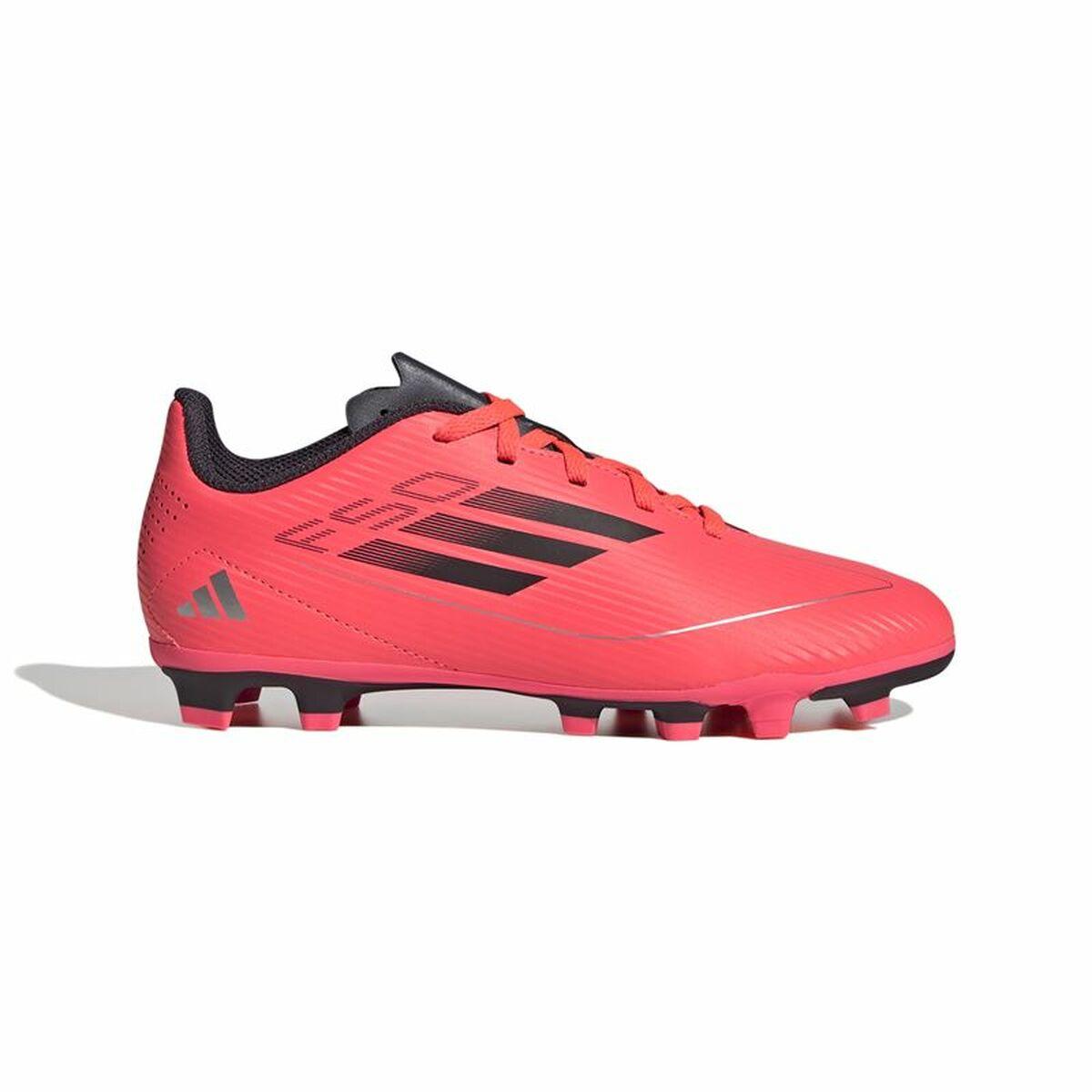 Adidas F50 Club Fxg Fodboldstøvler Til Børn Pink Højrød