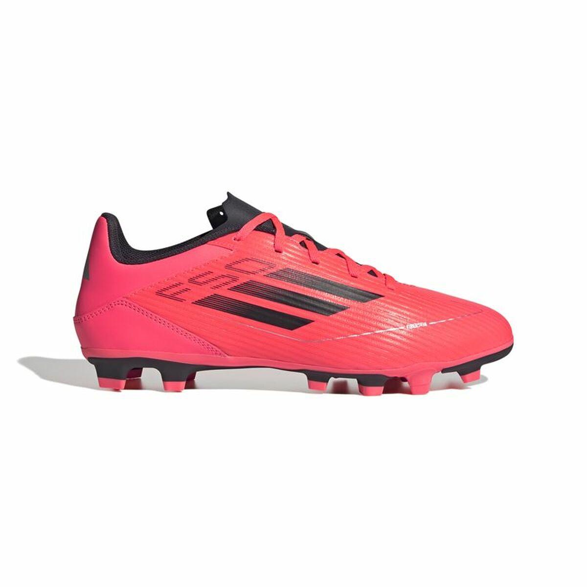 Adidas F50 Club Fxg Fodboldstøvler Til Voksne Rød Pink Str