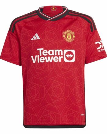 Adidas Manchester United Fodboldtrøje Til Børn Kortærmet