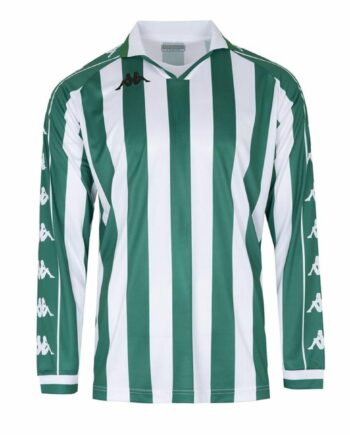 Kappa Onso Fodboldtrøje Til Mænd Kortærmet Hvid Grøn