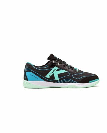 Kelme Goleiro Indendørs Fodboldstøvler Til Børn Sort Grøn Str