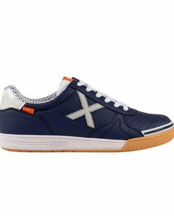 Munich 432 Indendørs Fodboldstøvler Marineblå Str Dame Voksen