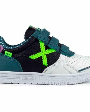 Munich Kid Vco 434 Indendørs Fodboldstøvler Turkisblå Str