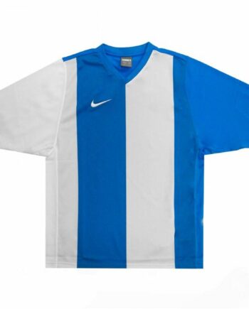 Nike Kortærmet Fodboldtrøje Til Mænd Hvid Blå