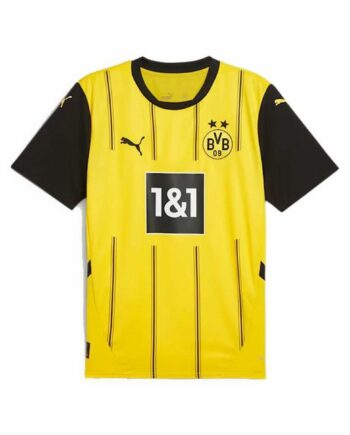 Puma Borussia Dortmund Kortærmet Fodboldtrøje Til Mænd Gul