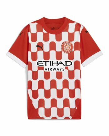 Puma Girona Home Replica Kortærmet Fodboldtrøje Til Børn