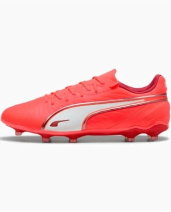 Puma King Match Fodboldstøvler Rød Str Voksen