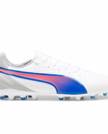 Puma King Match Fodboldstøvler Til Voksne Hvid Str