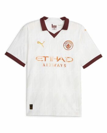 Puma Manchester City Away Fodboldtrøje Til Mænd Hvid
