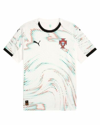 Puma Portugal Away Repl Kortærmet Fodboldtrøje Til Mænd Hvid