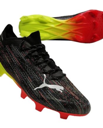 Puma Ultra Cleats Black Yellow
